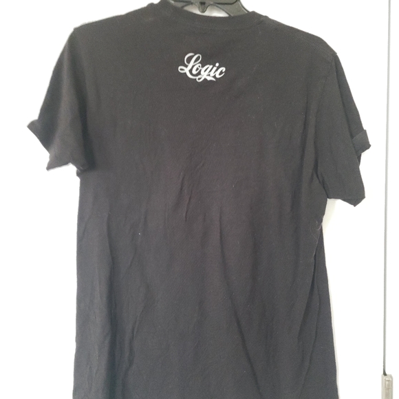 Black Tshirt with Logic mugshot - Picture 5 of 5
